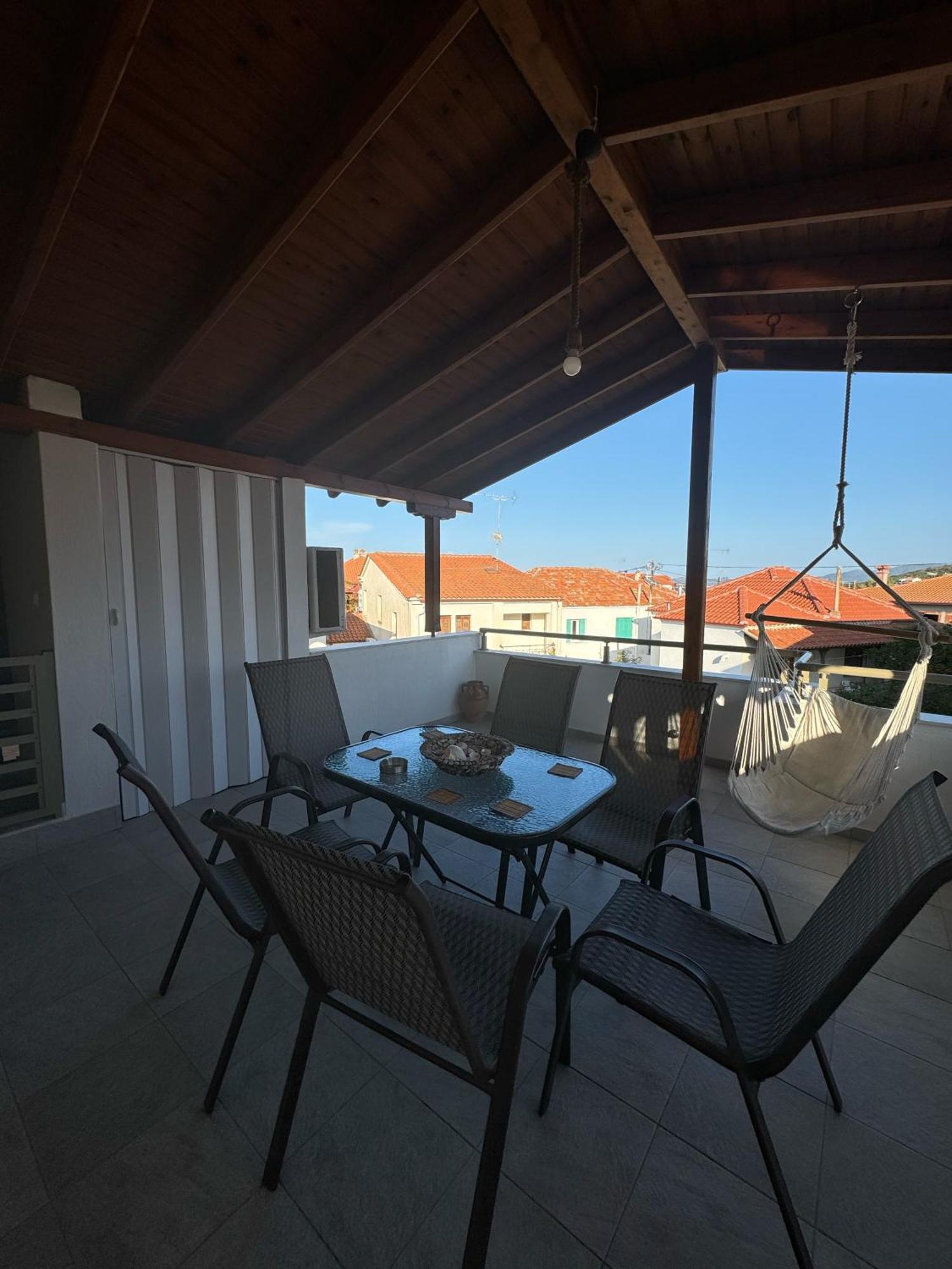 Private Modern Apartment Неа-Рода Экстерьер фото